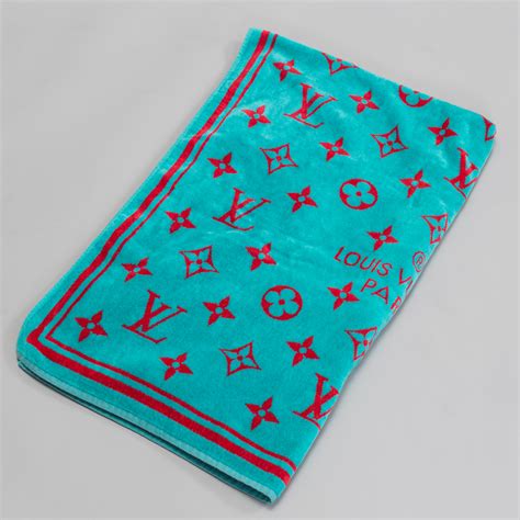louis vuitton bath towels